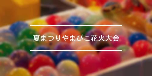夏まつりやまびこ花火大会 22年 祭の日