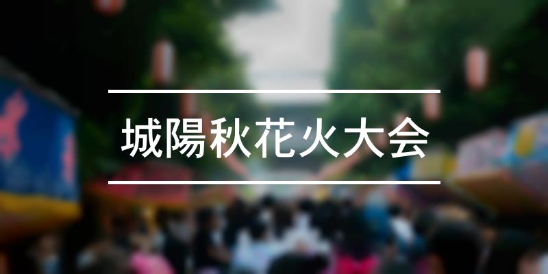 城陽秋花火大会 年 祭の日