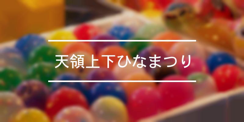天領上下ひなまつり -2022年- [祭の日]