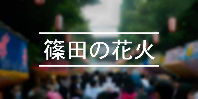 篠田の花火 22年 祭の日