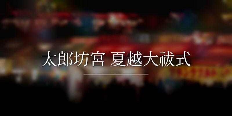 太郎坊宮 夏越大祓式