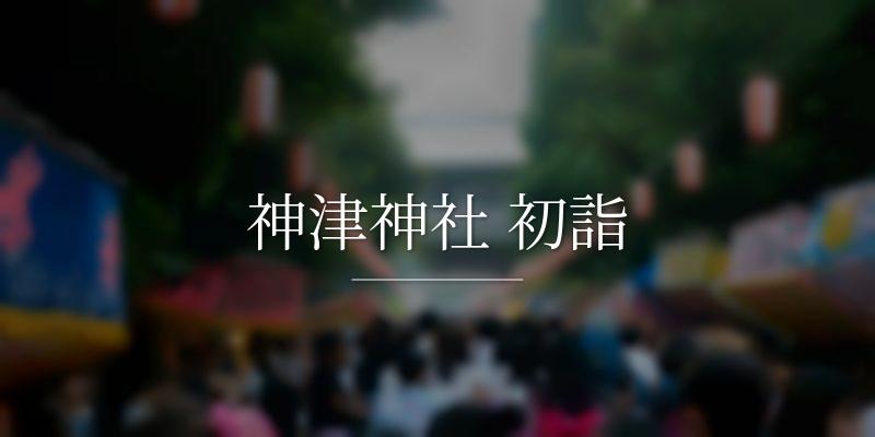 神津神社 初詣