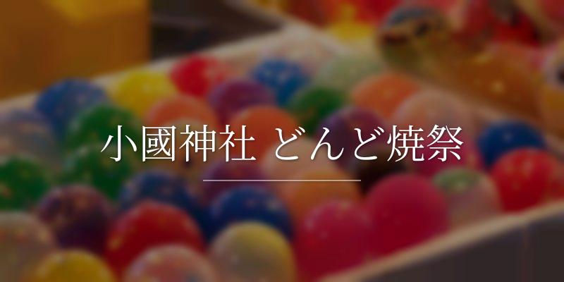 小國神社 どんど焼祭