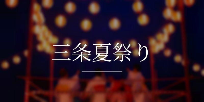 三条夏祭り