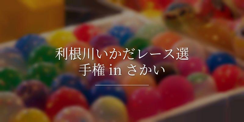 利根川いかだレース選手権 in さかい