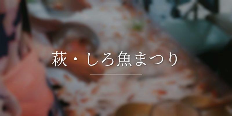 萩・しろ魚まつり