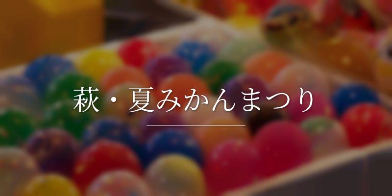 萩・夏みかんまつり