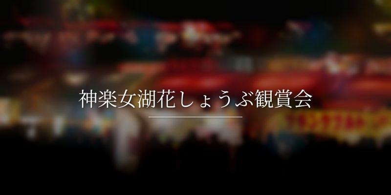 神楽女湖花しょうぶ観賞会