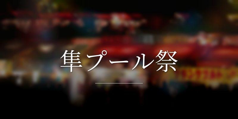 隼プール祭 