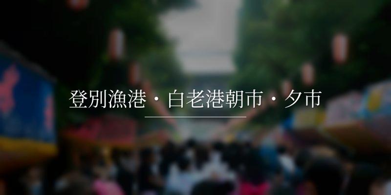 登別漁港・白老港朝市・夕市
