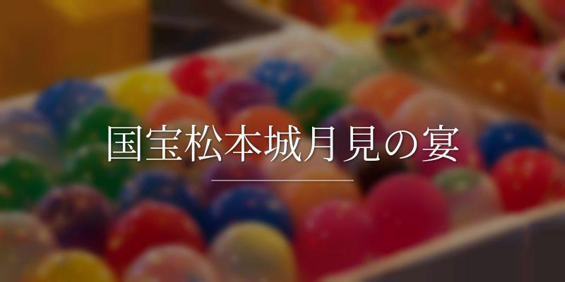 国宝松本城月見の宴の画像