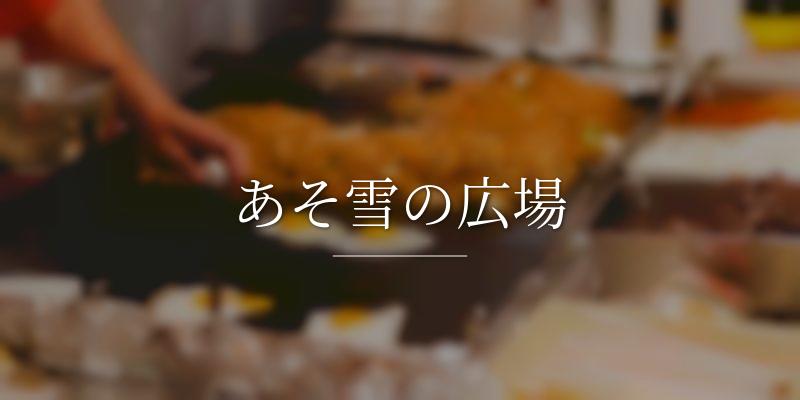 あそ雪の広場