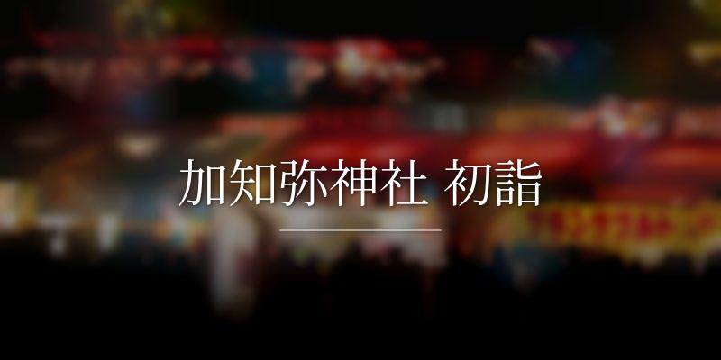 加知弥神社 初詣