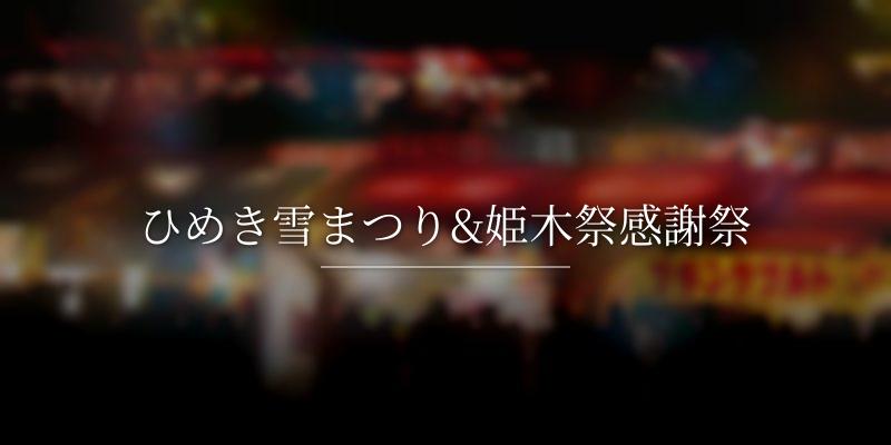 ひめき雪まつり&姫木祭感謝祭 