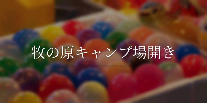 牧の原キャンプ場開き