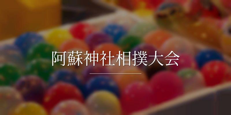 阿蘇神社相撲大会の画像