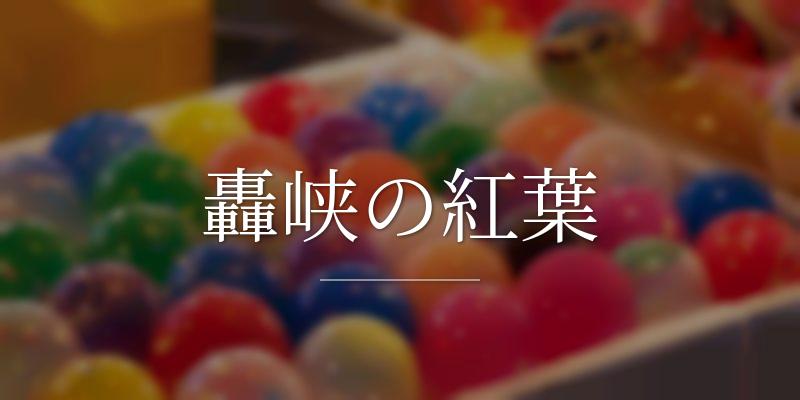轟峡の紅葉