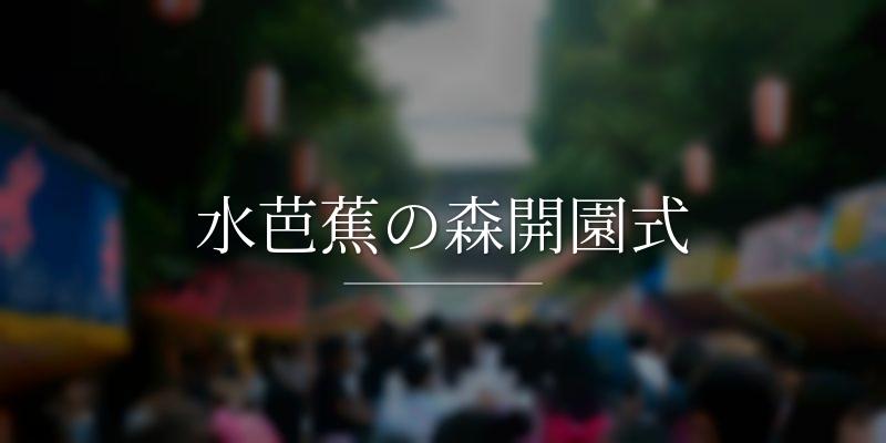 水芭蕉の森開園式