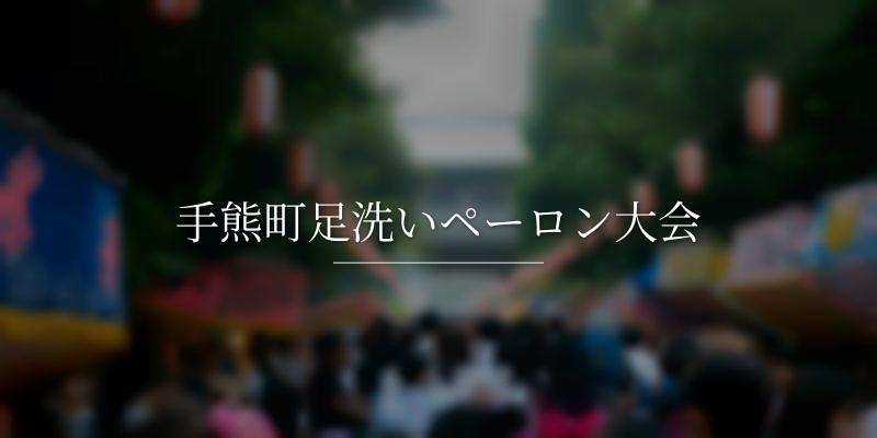 手熊町足洗いペーロン大会
