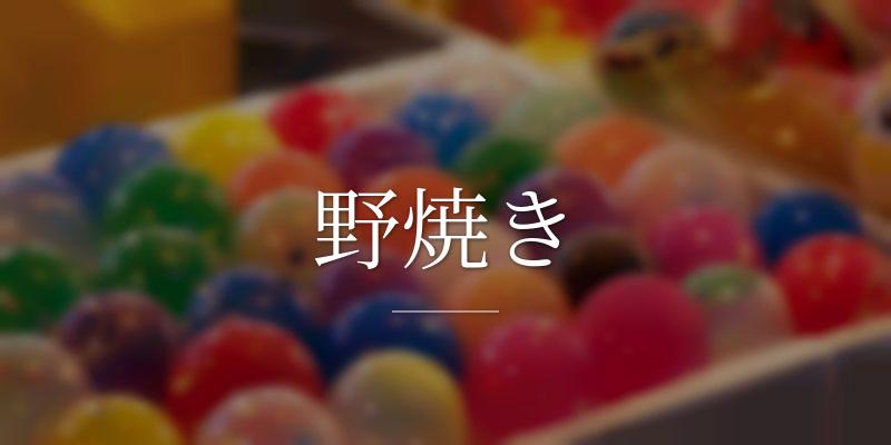 野焼き