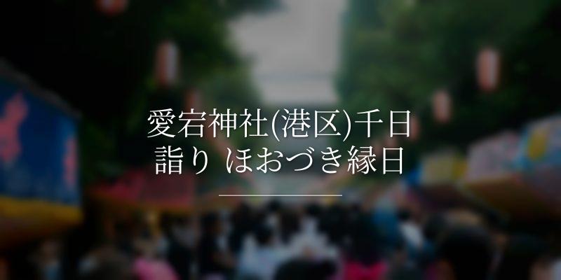 愛宕神社(港区)千日詣り ほおづき縁日