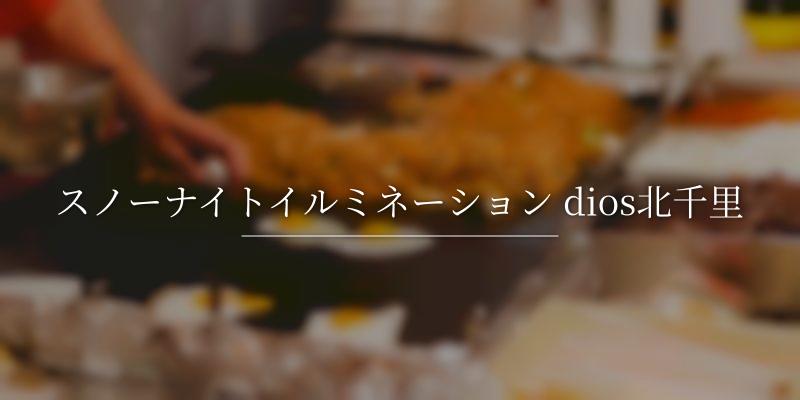 スノーナイトイルミネーション dios北千里