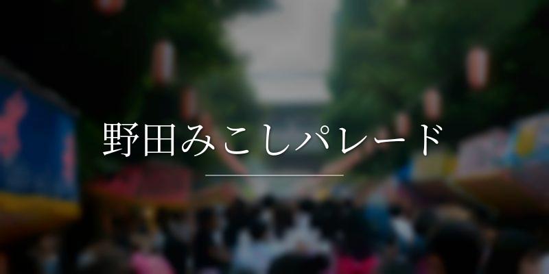 野田みこしパレード