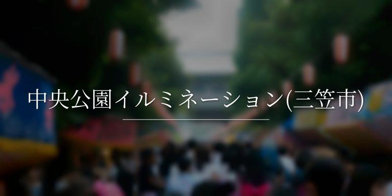 中央公園イルミネーション(三笠市)