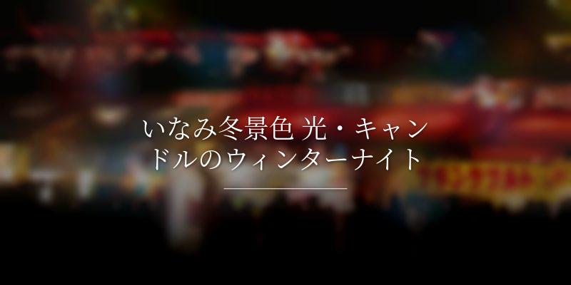 いなみ冬景色 光・キャンドルのウィンターナイト