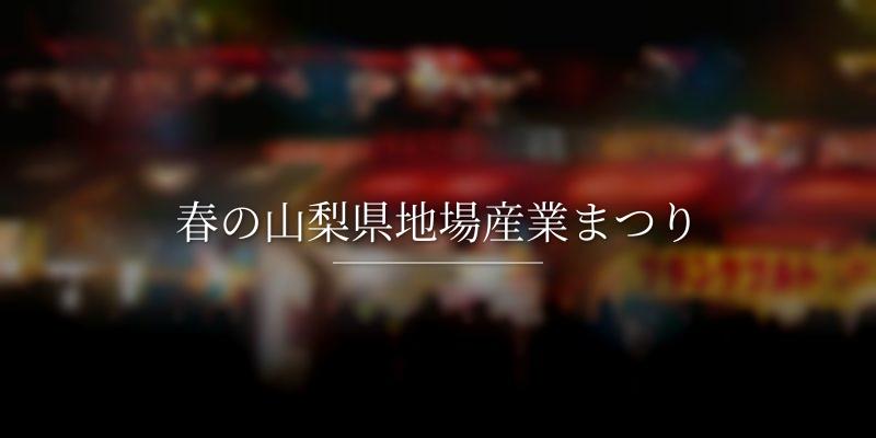 春の山梨県地場産業まつり