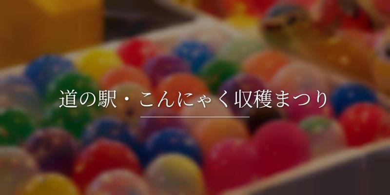 道の駅・こんにゃく収穫まつり
