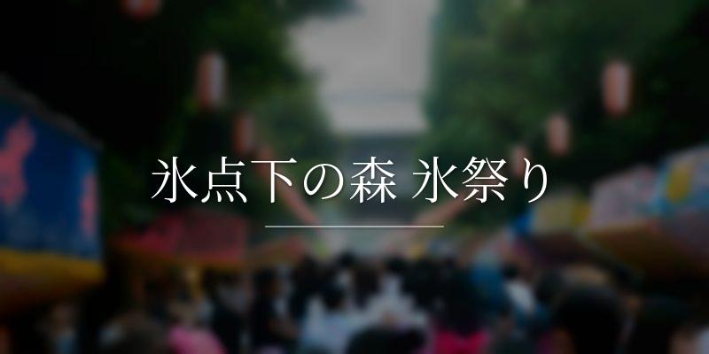 氷点下の森 氷祭り